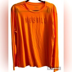 NoBull Neon Long Sleeve Tee - Women’s XXL - Neon Orange - EUC